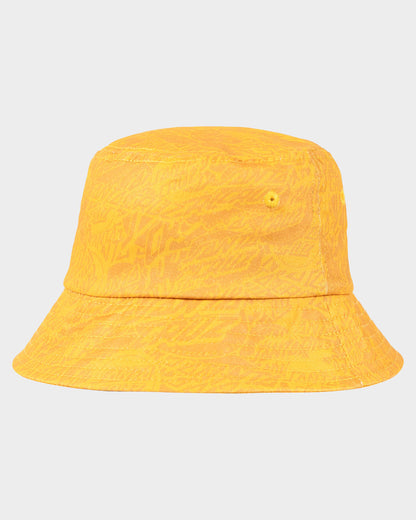 Bold Stack Boys Reversible Bucket Hat Yellow