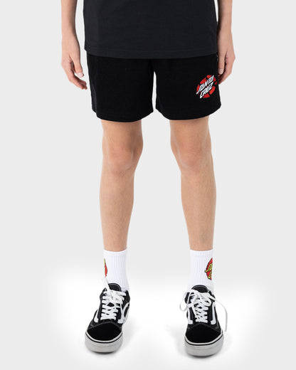 Broken Dot Boys Shorts Black