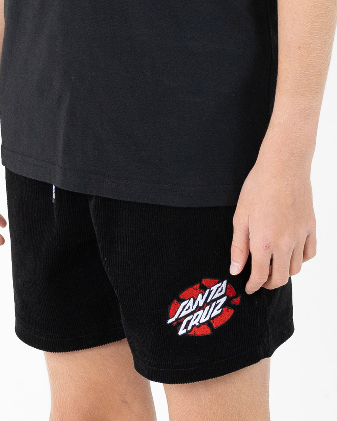 Broken Dot Boys Shorts Black