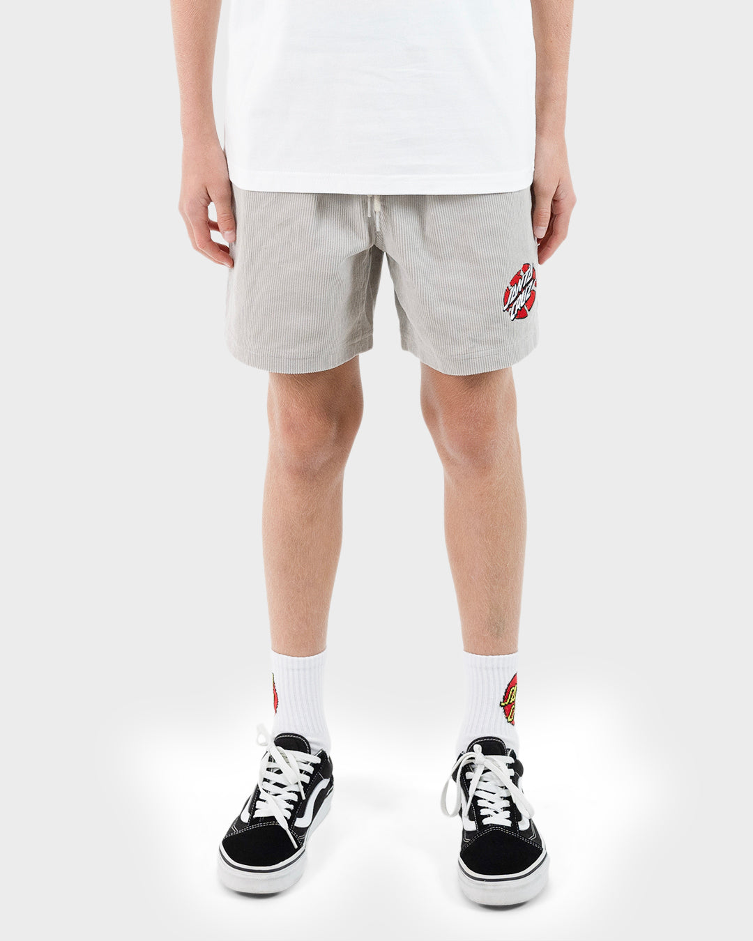 Broken Dot Boys Shorts Concrete