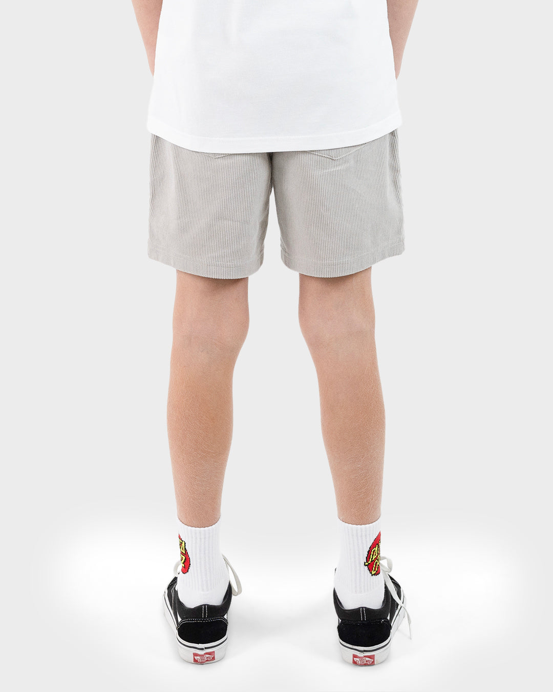 Broken Dot Boys Shorts Concrete