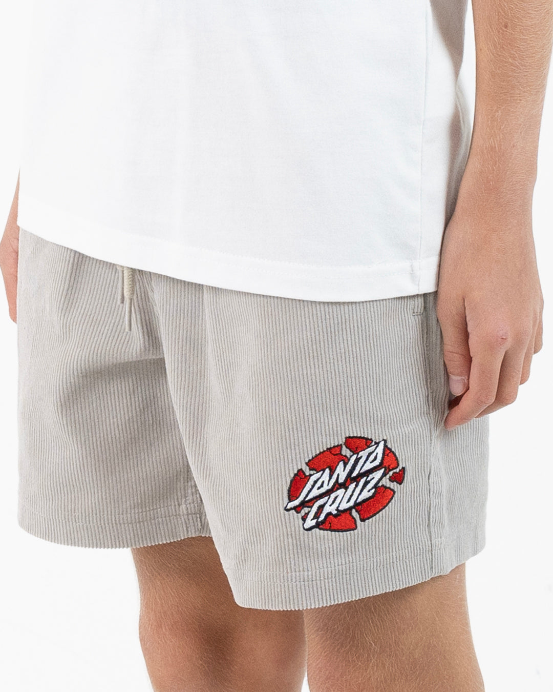 Broken Dot Boys Shorts Concrete