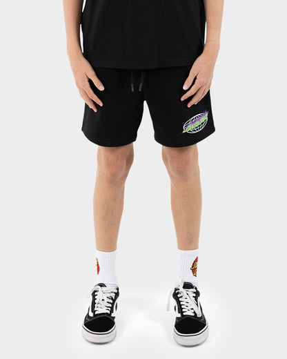 Opus Dot Cruzier Boys Beach Shorts Black