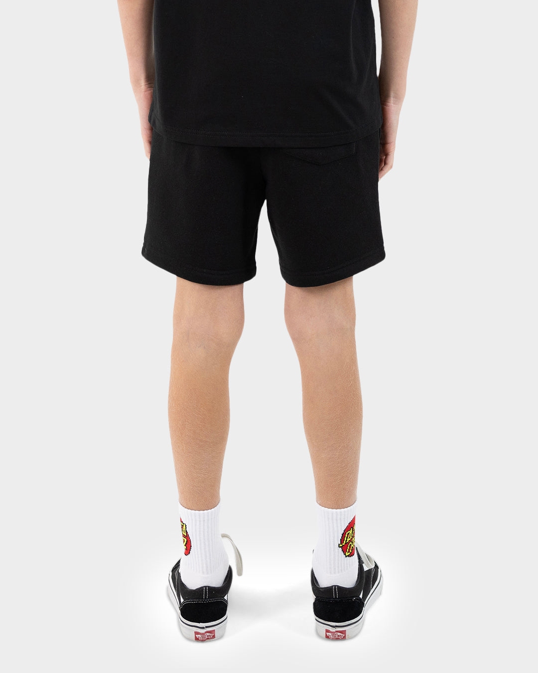 Opus Dot Cruzier Boys Beach Shorts Black