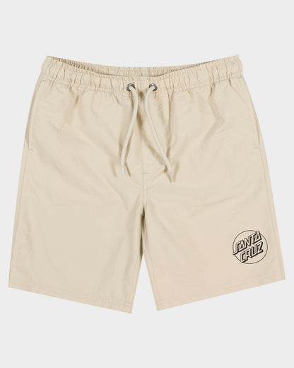 Opus Dot Cruzier Boys Beach Shorts Natural