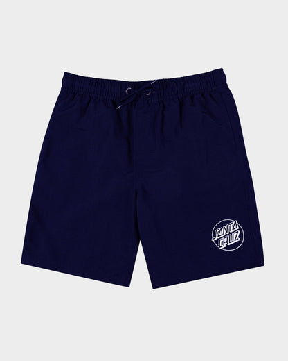 Opus Dot Cruzier Boys Beach Shorts Navy