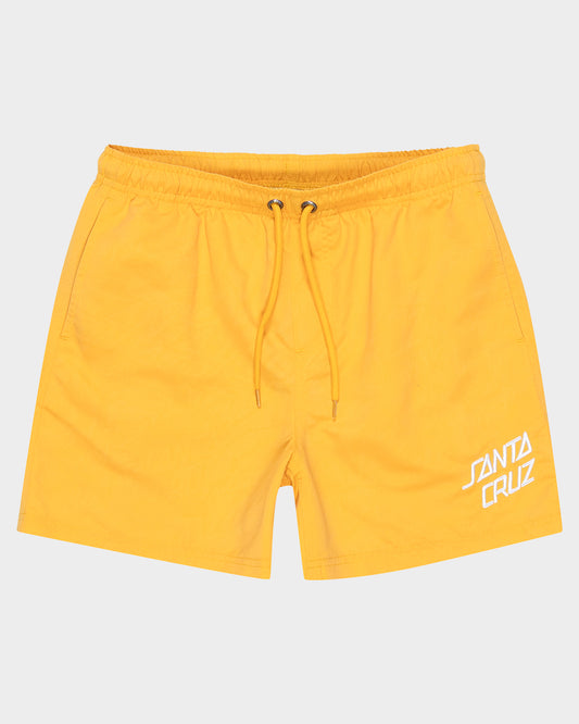 Bold Stack Boys Beach Shorts Yellow