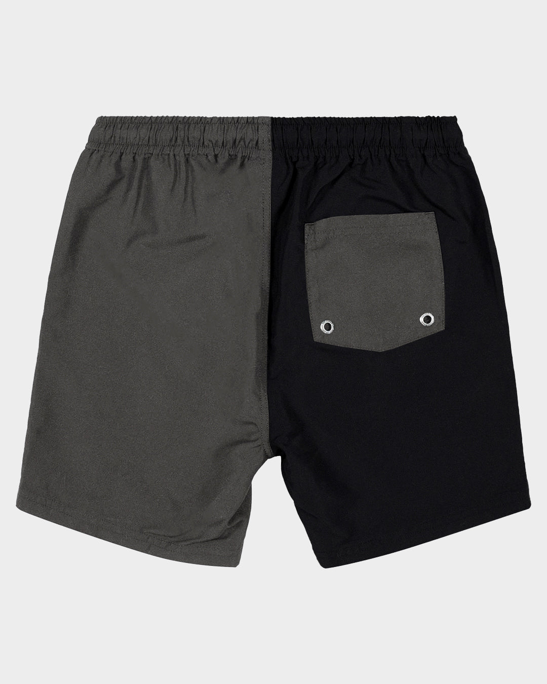 Craft Strip Boys Beach Shorts Black-washed Black