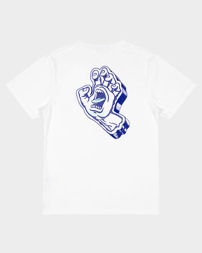 Screaming Foam Hand Boys T-shirt White