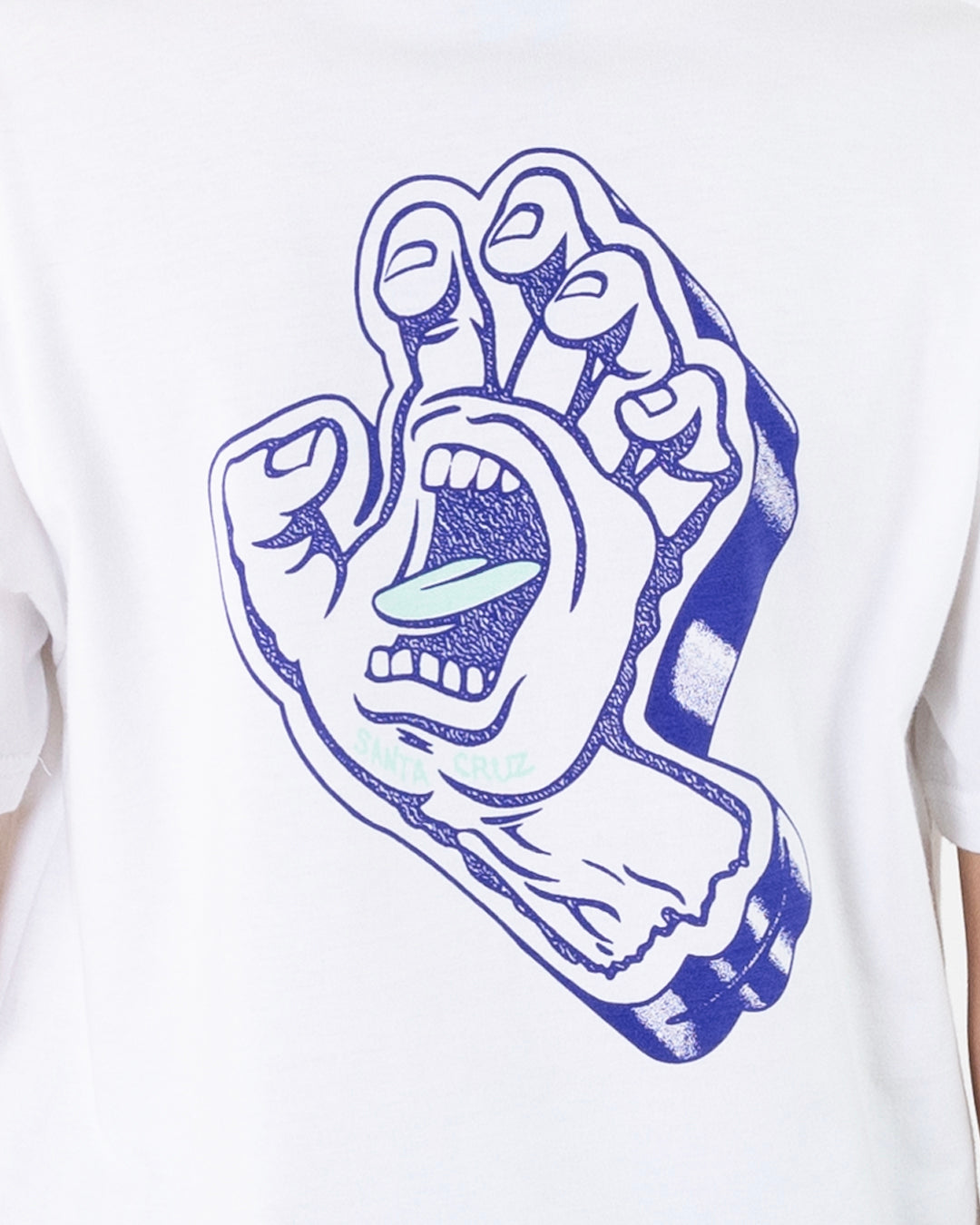 Screaming Foam Hand Boys T-shirt White