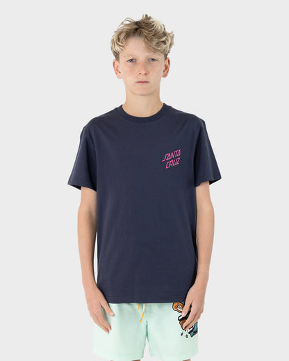 Johnson Beast Dot Stack Boys T-shirt Navy