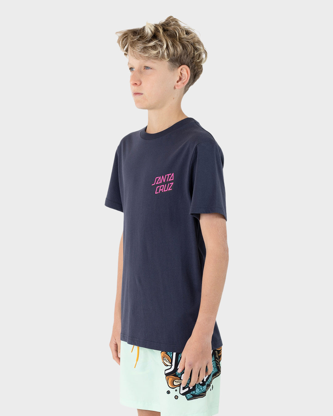 Johnson Beast Dot Stack Boys T-shirt Navy