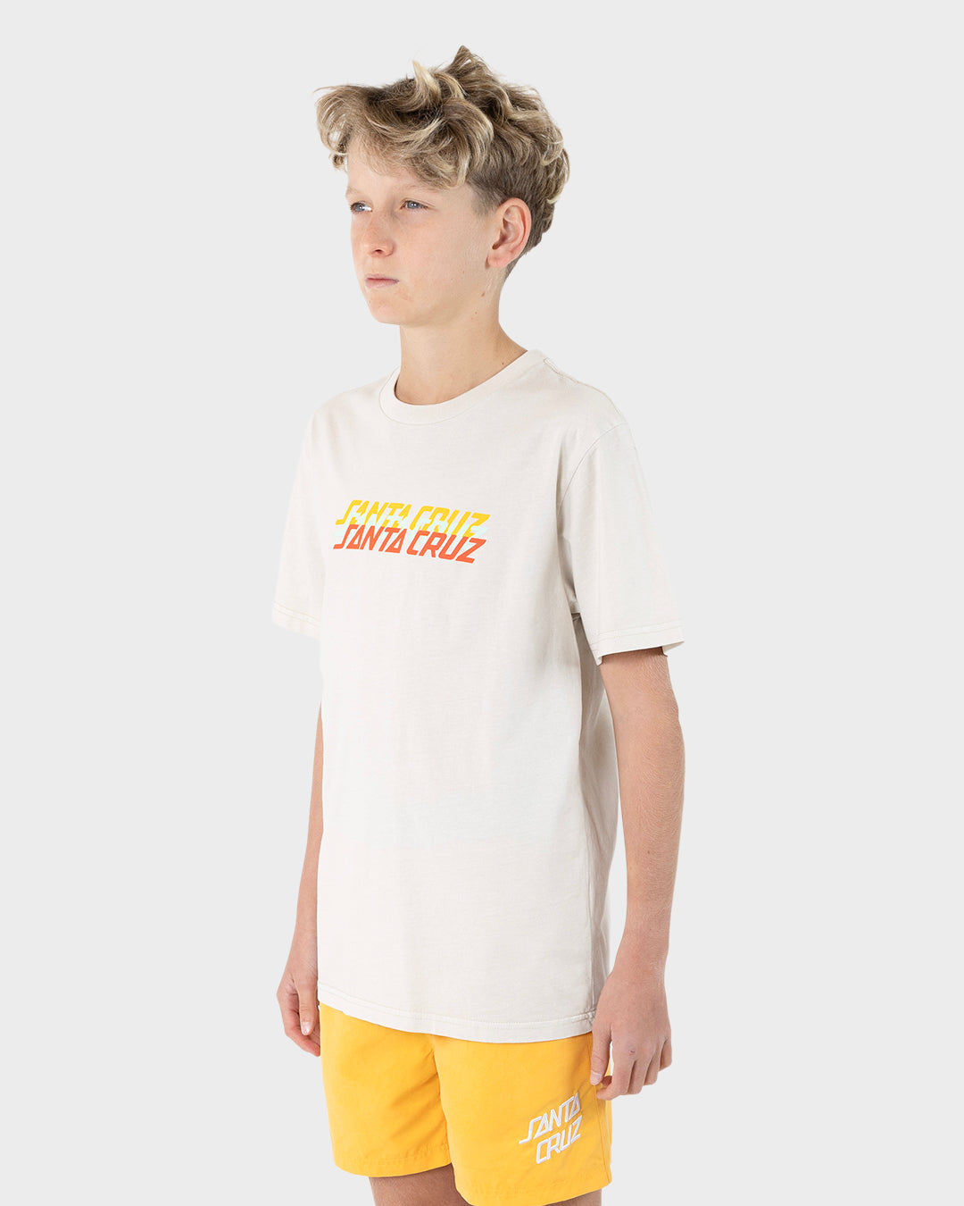 Triple Threat Boys T-shirt Concrete