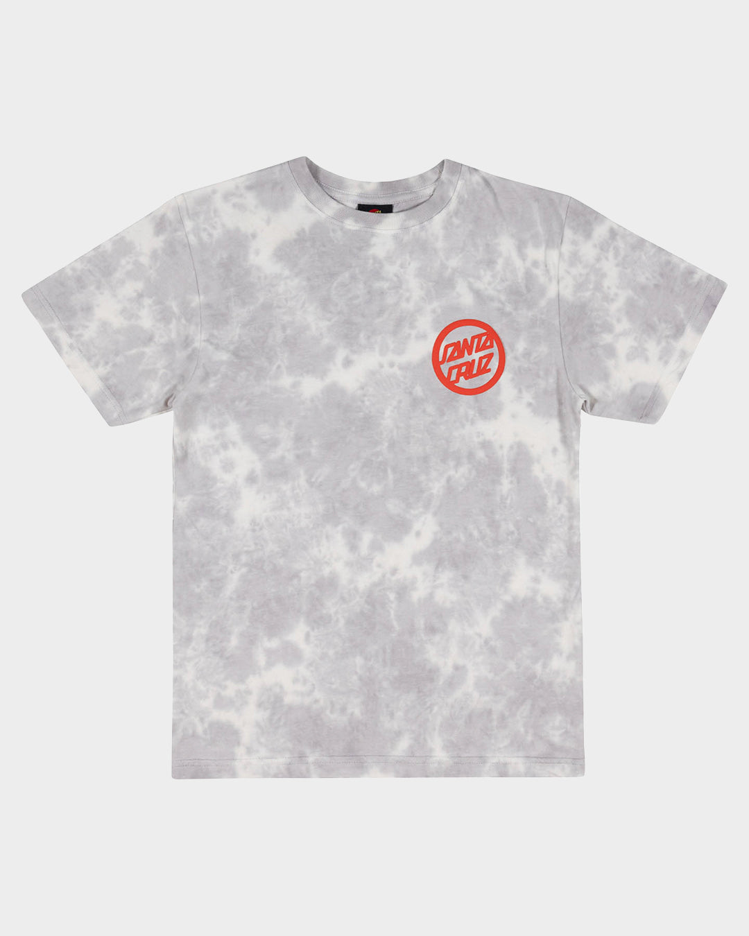 Bold Ring Dot Boys T-shirt Concrete Tie Dye