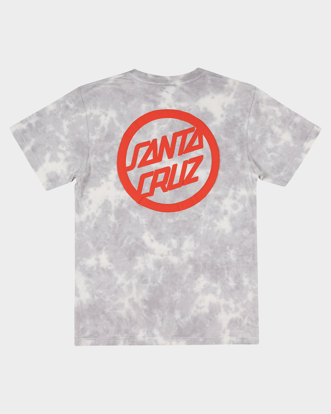 Bold Ring Dot Boys T-shirt Concrete Tie Dye