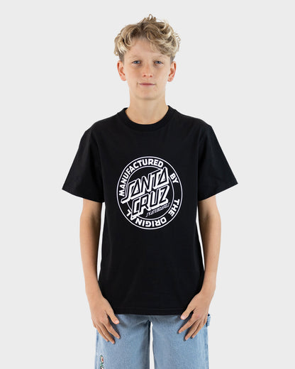 MFG Dot Boys T-shirt Black