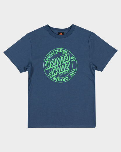MFG Dot Boys T-shirt Dark Blue