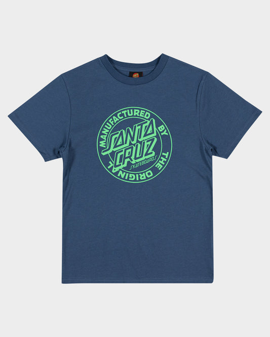 MFG Dot Boys T-shirt Dark Blue