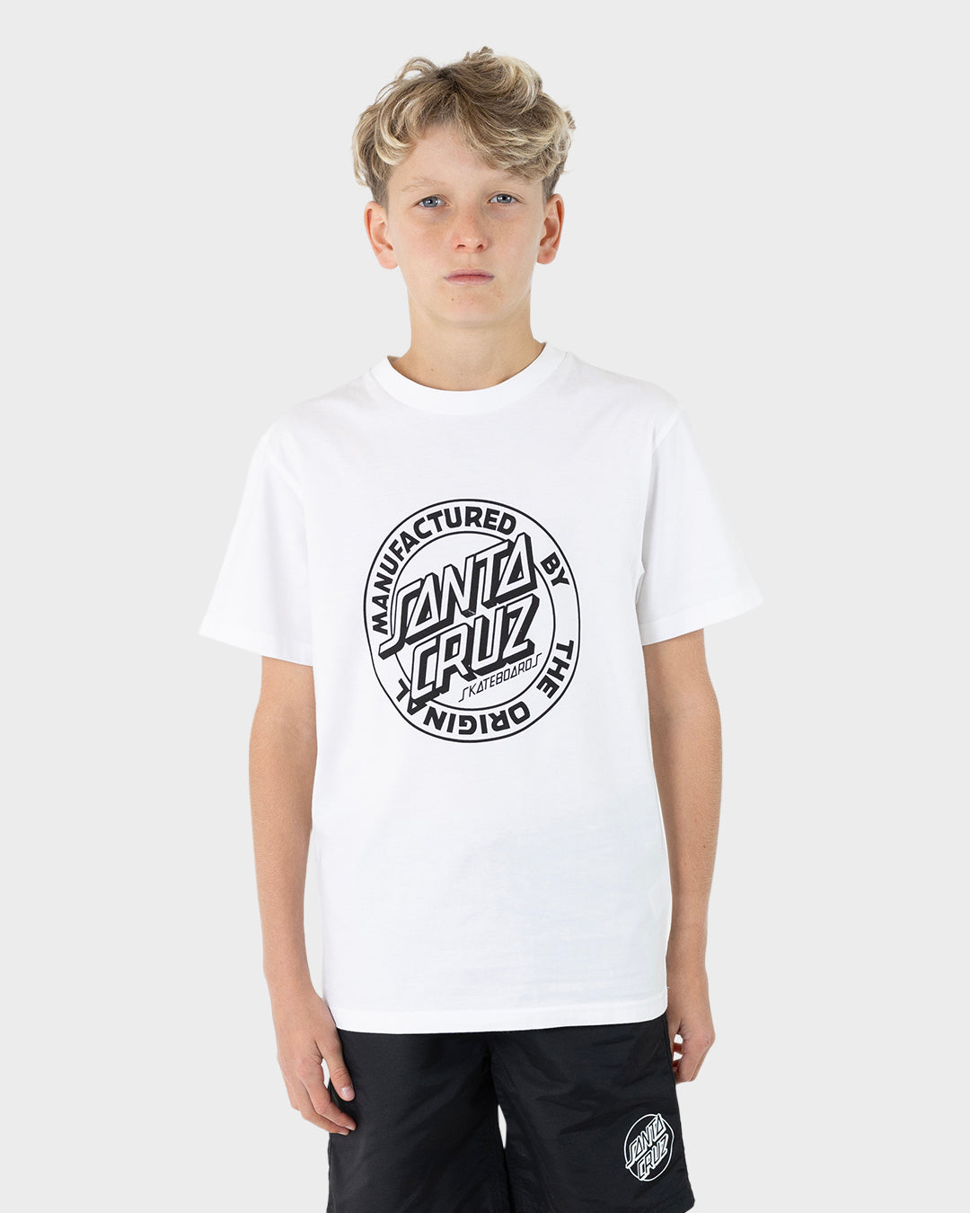 MFG Dot Boys T-shirt White