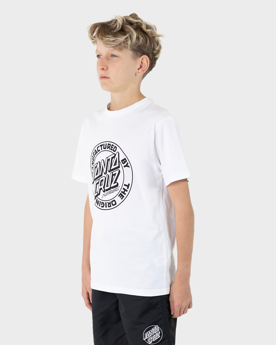 MFG Dot Boys T-shirt White