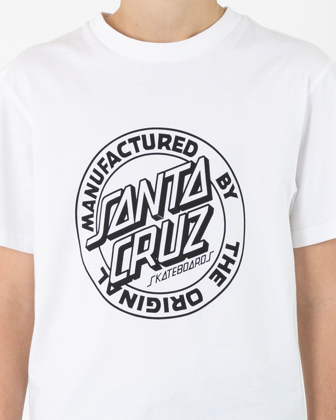 MFG Dot Boys T-shirt White