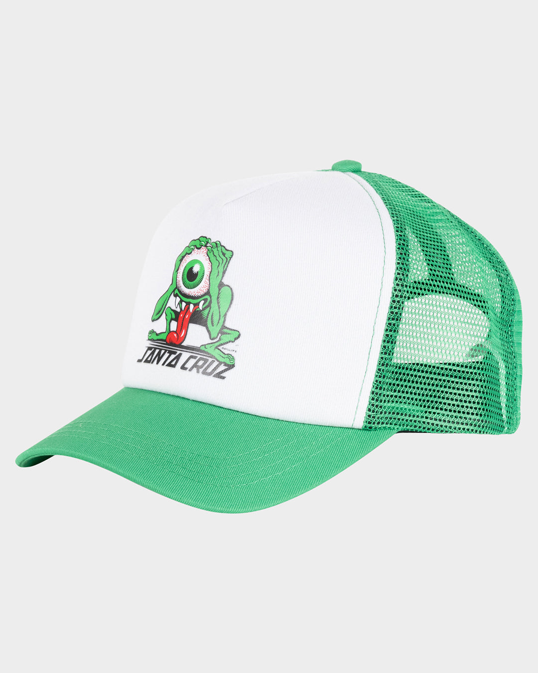Eyegore Strip Boys Trucker Cap Light Green