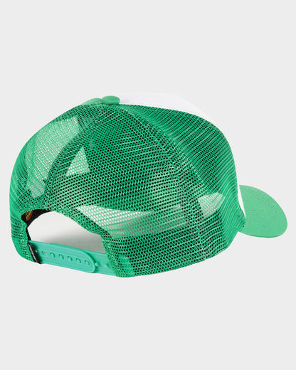 Eyegore Strip Boys Trucker Cap Light Green