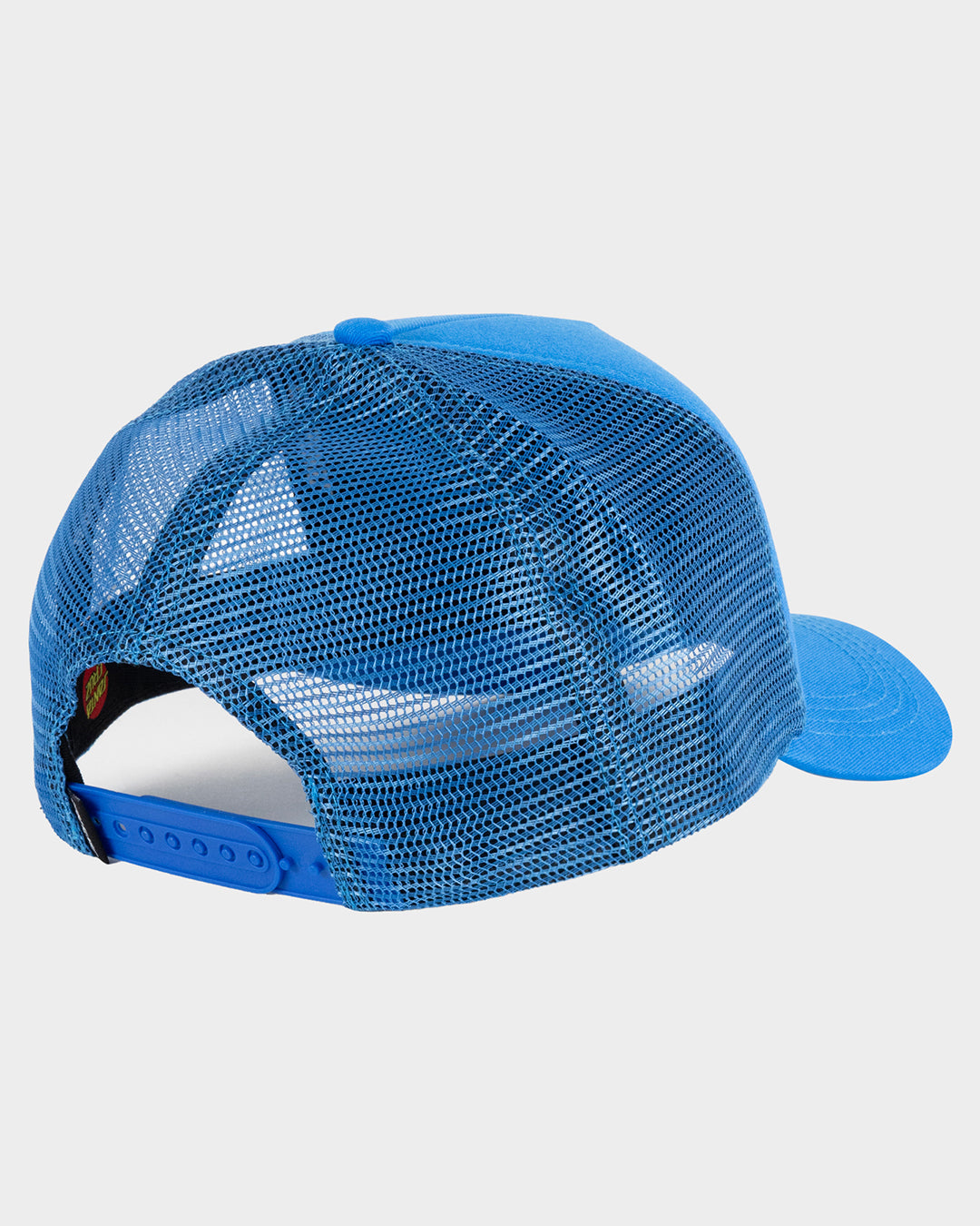 Flame Ringed Dot Boys Trucker Cap Blue