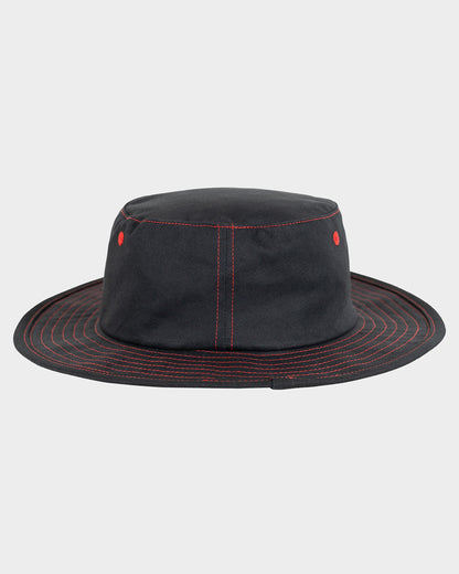 Flame Strip Boys Hat Black