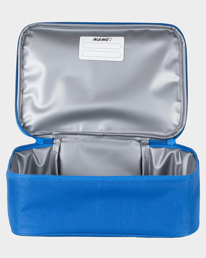 Flame Ringed Dot Boys Lunch Box Blue