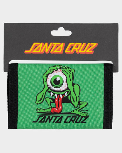 Eyegore Strip Boys Velcro Wallet Light Green