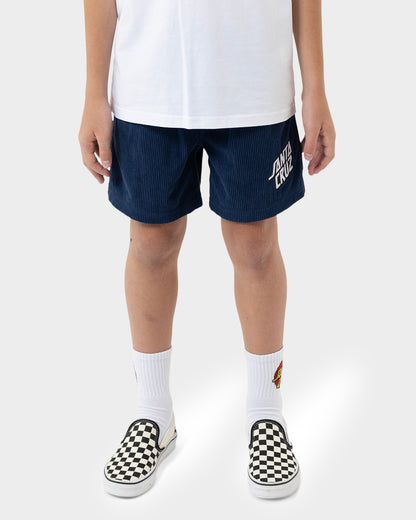 Summer 76 Stack Boys Short Dark Blue