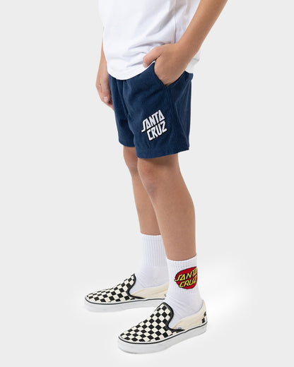 Summer 76 Stack Boys Short Dark Blue