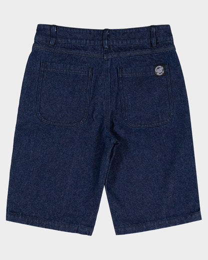 Eyegore Boys Jean Short Rinsed Indigo