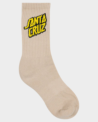 Summer 76 Stack Boys Crew Socks 2 Pack Dark Blue-natural