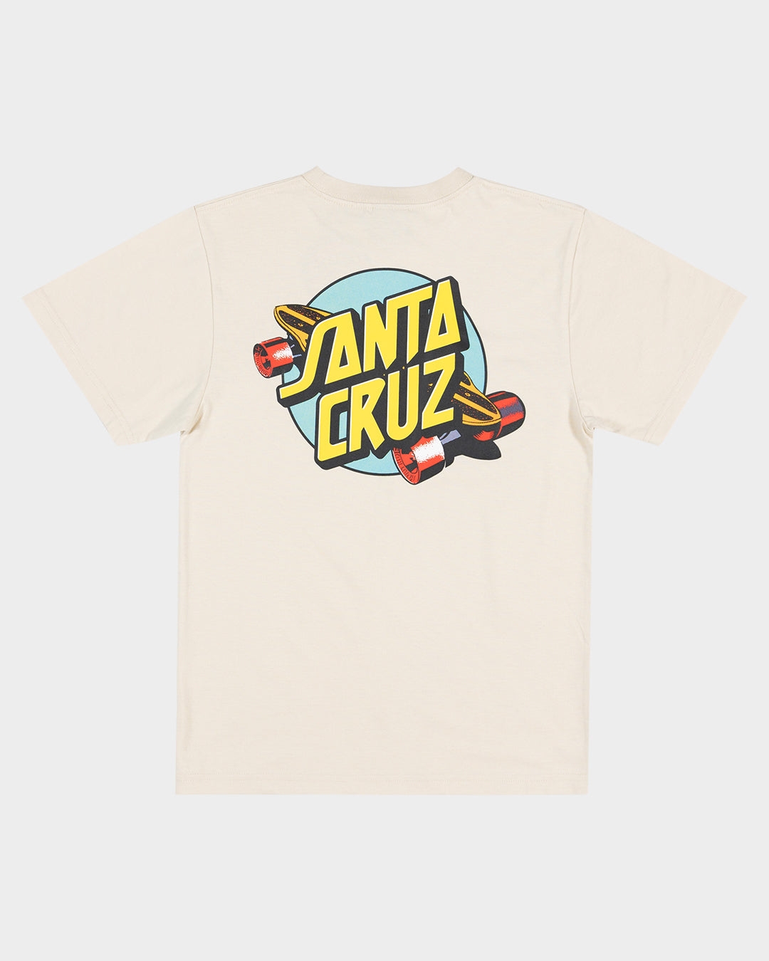 Summer 76 Boys T-shirt Natural – Santa Cruz Skateboards ANZ