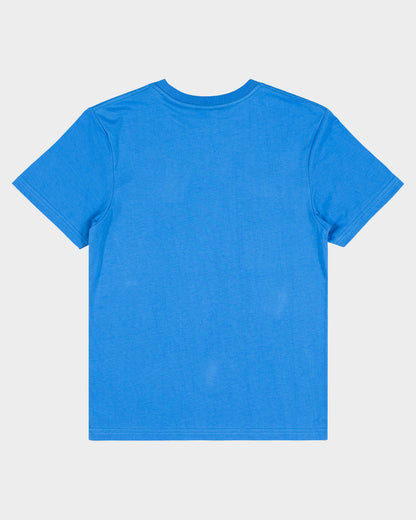 Flame Ringed Dot Boys T-shirt Blue