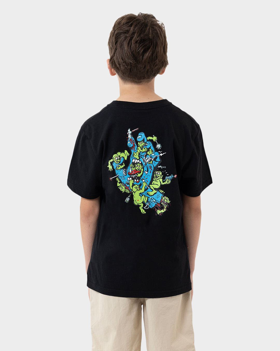 Gremlin Patrol Boys T-shirt Black