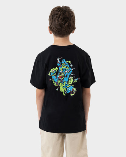 Gremlin Patrol Boys T-shirt Black