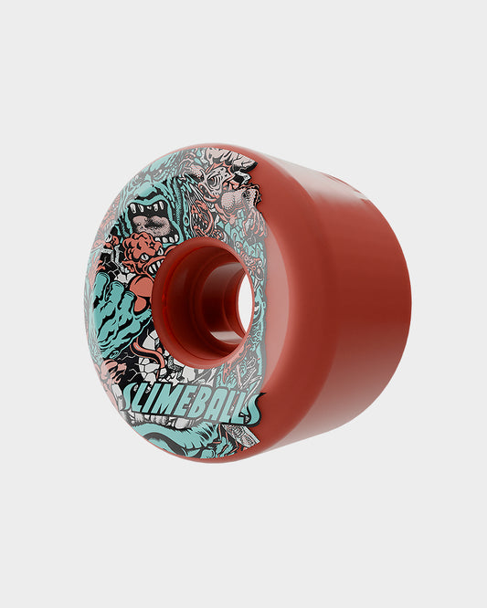 60mm Rob Roskopp Five Reissue OG Slime Pink 78a Skateboard Wheels Slime Balls