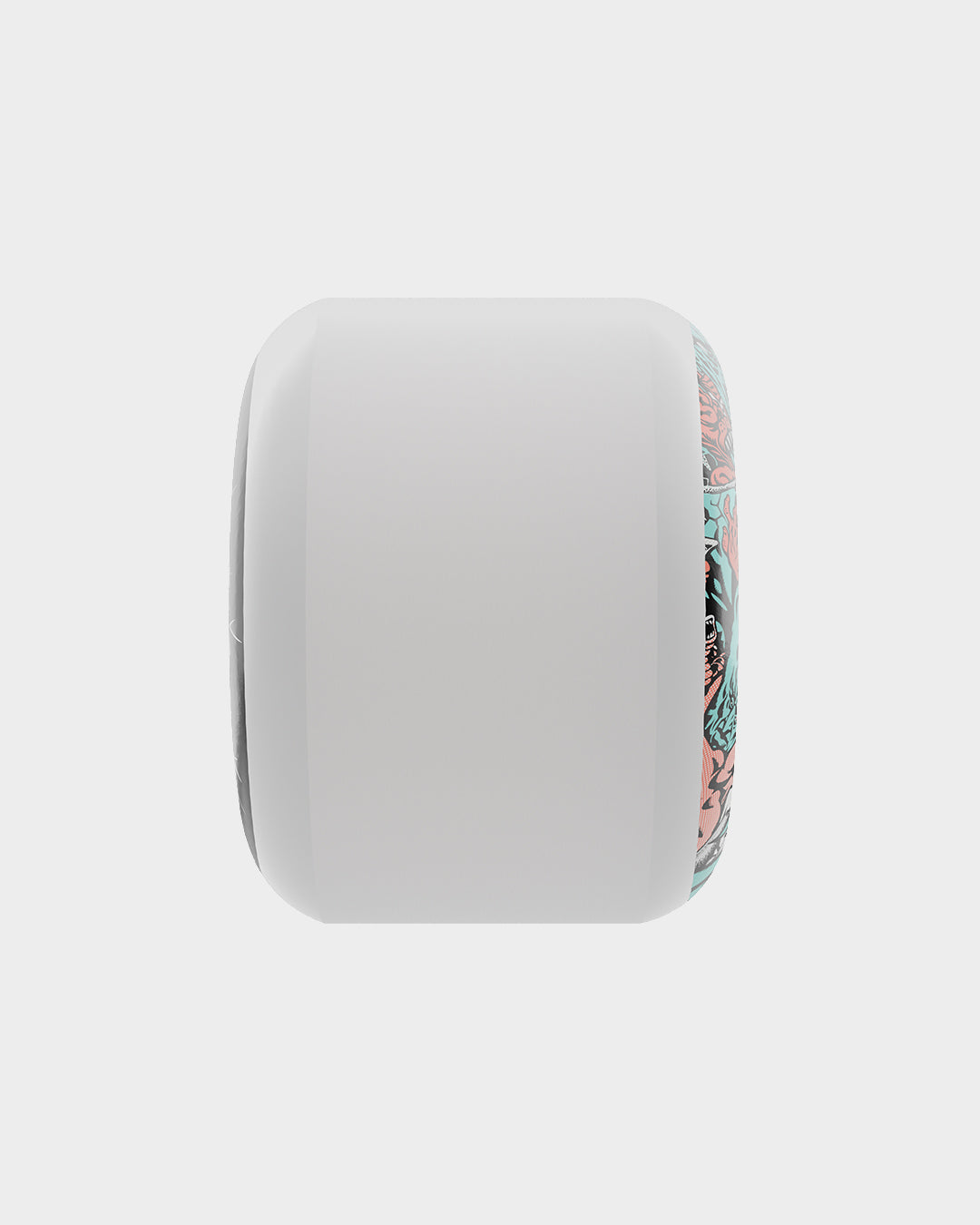 56mm Rob Roskopp Five Reissue White Full Combo 97a Skateboard Wheels Slime Balls