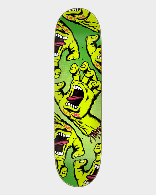 8.50in Crowded Hand Santa Cruz Skateboard Deck