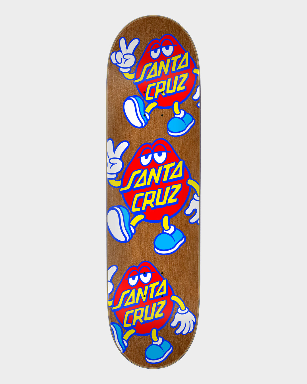 8.375in Dot Guy Atv Santa Cruz Skateboard Deck