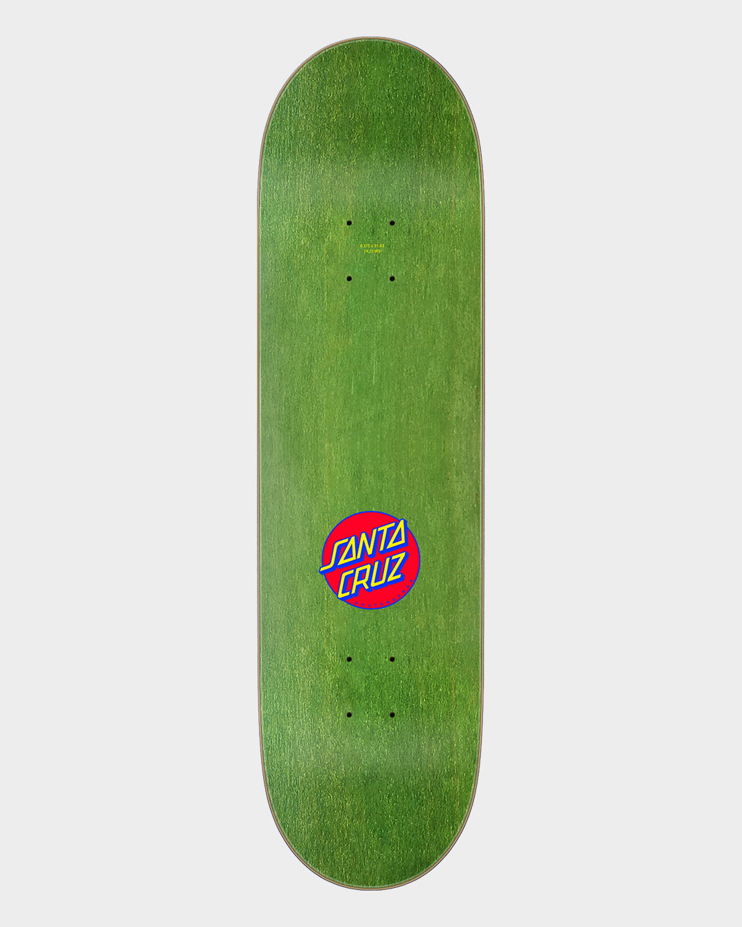 8.375in Dot Guy Atv Santa Cruz Skateboard Deck