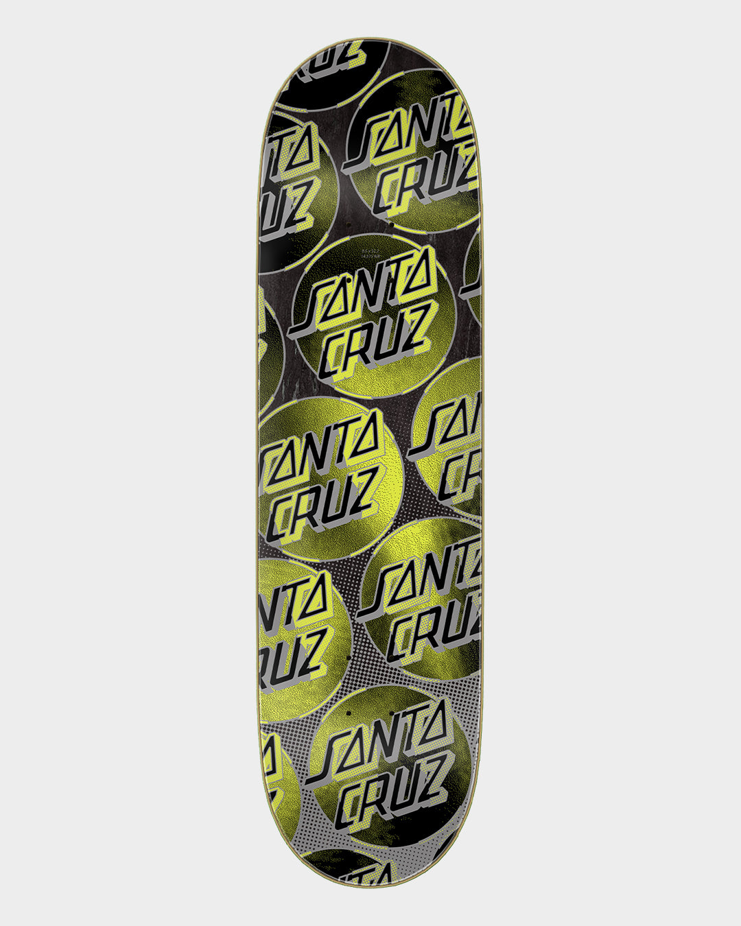 8.5in Acid Cloud Dots 7 Ply Birch Santa Cruz Skateboard Deck Misc