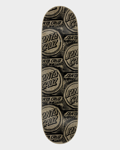 8.50in Cut Collage 7 Ply Birch Santa Cruz Skateboard Deck