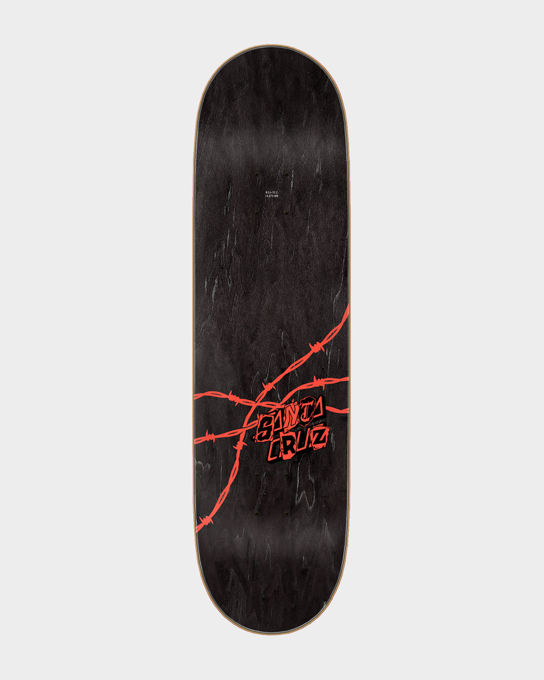 8.5in Pay Off Strip 7 Ply Birch Santa Cruz Skateboard Deck