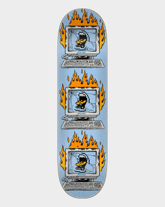 8.25in Self Destruct 7 Ply Birch Santa Cruz Skateboard Deck Misc