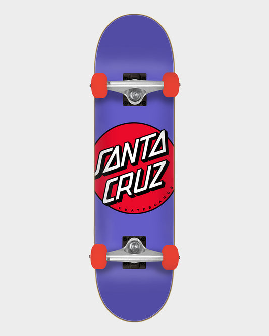 7.75in Spotlight Dot Mini Santa Cruz Skateboard Complete Misc