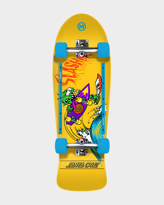 10.1in Meek OG Slasher Reissue Cruiser Skateboard Santa Cruz